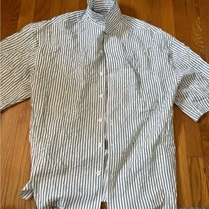 Standard Cloth Stripe Short Sleeve Shirt